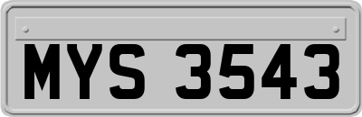 MYS3543