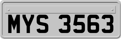 MYS3563