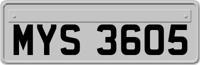 MYS3605