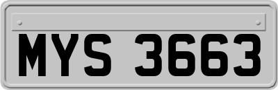MYS3663