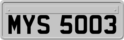 MYS5003