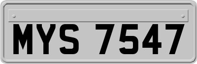 MYS7547