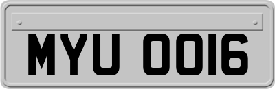 MYU0016