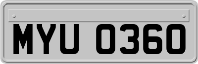 MYU0360
