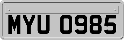 MYU0985