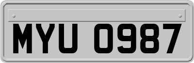 MYU0987
