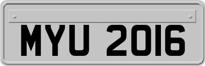 MYU2016