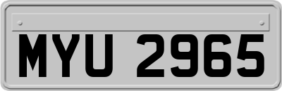 MYU2965