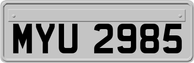 MYU2985