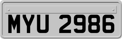MYU2986
