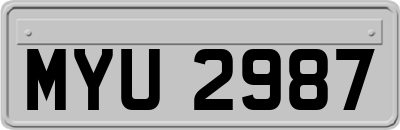MYU2987