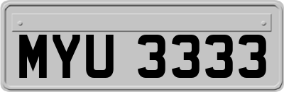 MYU3333
