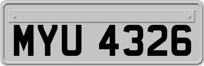MYU4326