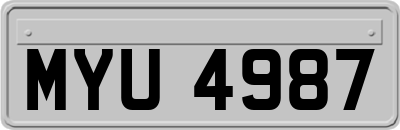 MYU4987