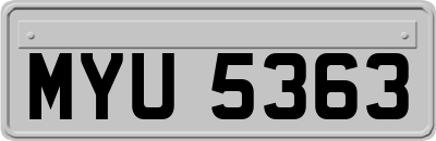 MYU5363