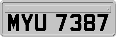 MYU7387