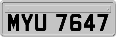 MYU7647
