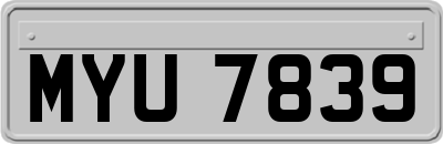MYU7839