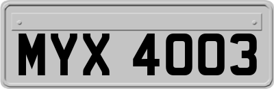 MYX4003