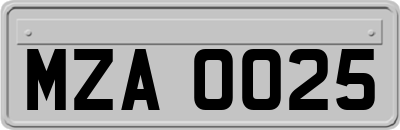 MZA0025