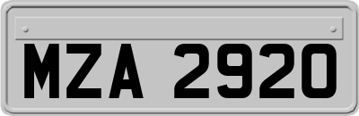 MZA2920