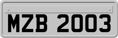 MZB2003