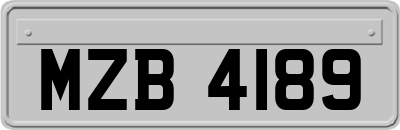 MZB4189