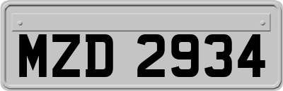 MZD2934