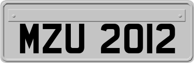 MZU2012