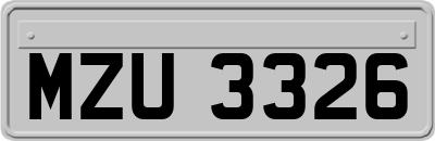 MZU3326