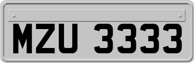 MZU3333