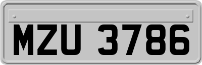 MZU3786