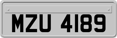 MZU4189