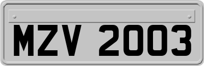 MZV2003