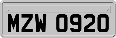 MZW0920