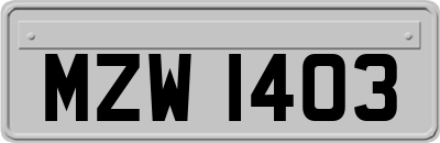 MZW1403