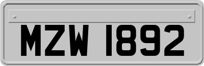 MZW1892