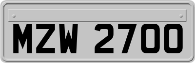 MZW2700