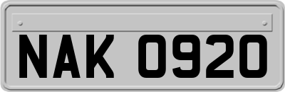 NAK0920