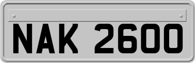 NAK2600