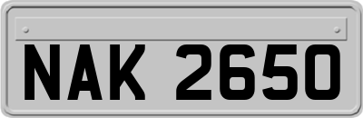 NAK2650