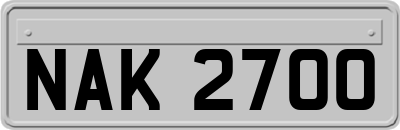 NAK2700