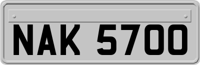 NAK5700