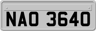 NAO3640