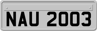 NAU2003