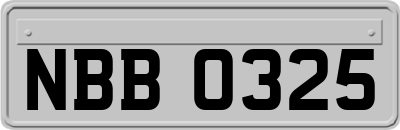 NBB0325