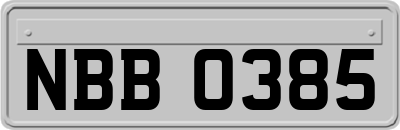 NBB0385