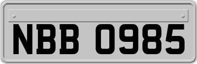 NBB0985