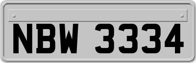 NBW3334