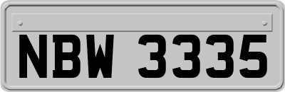 NBW3335